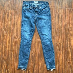 PAIGE Verdugo Ankle Skinny Released Hem Size 27